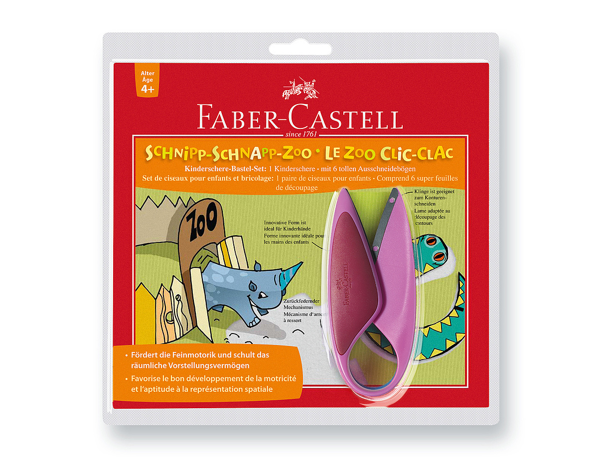 Faber-Castell Verpackung Schnipp-Schnapp-Zoo