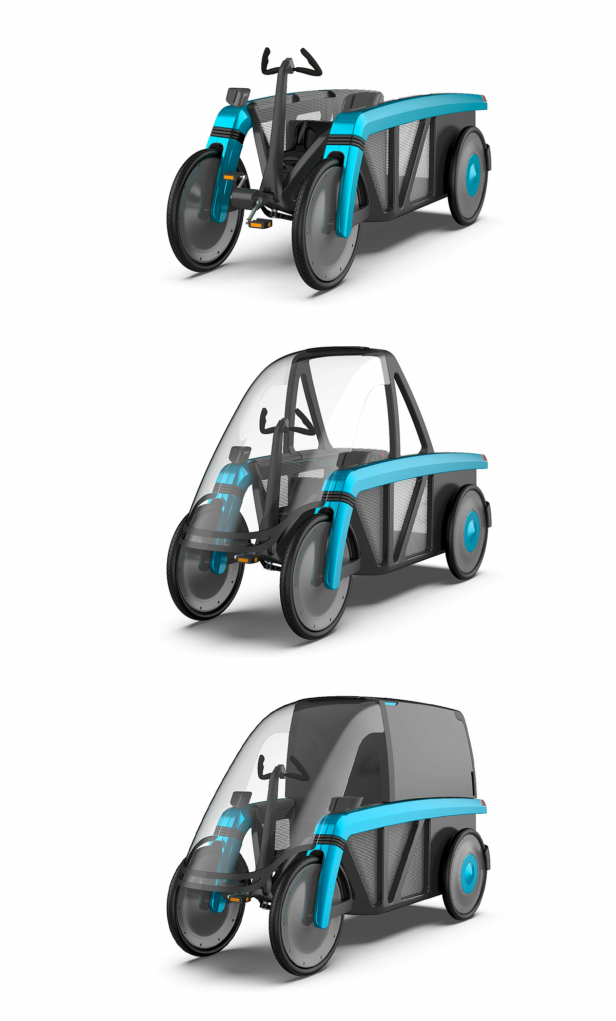 4-Wheeler E-Bikes